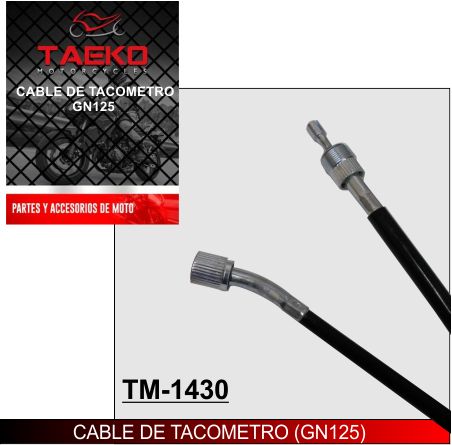 CABLE DE TACOMETRO P/M(GN125)